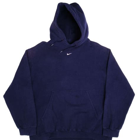 middle swoosh Nike hoodie